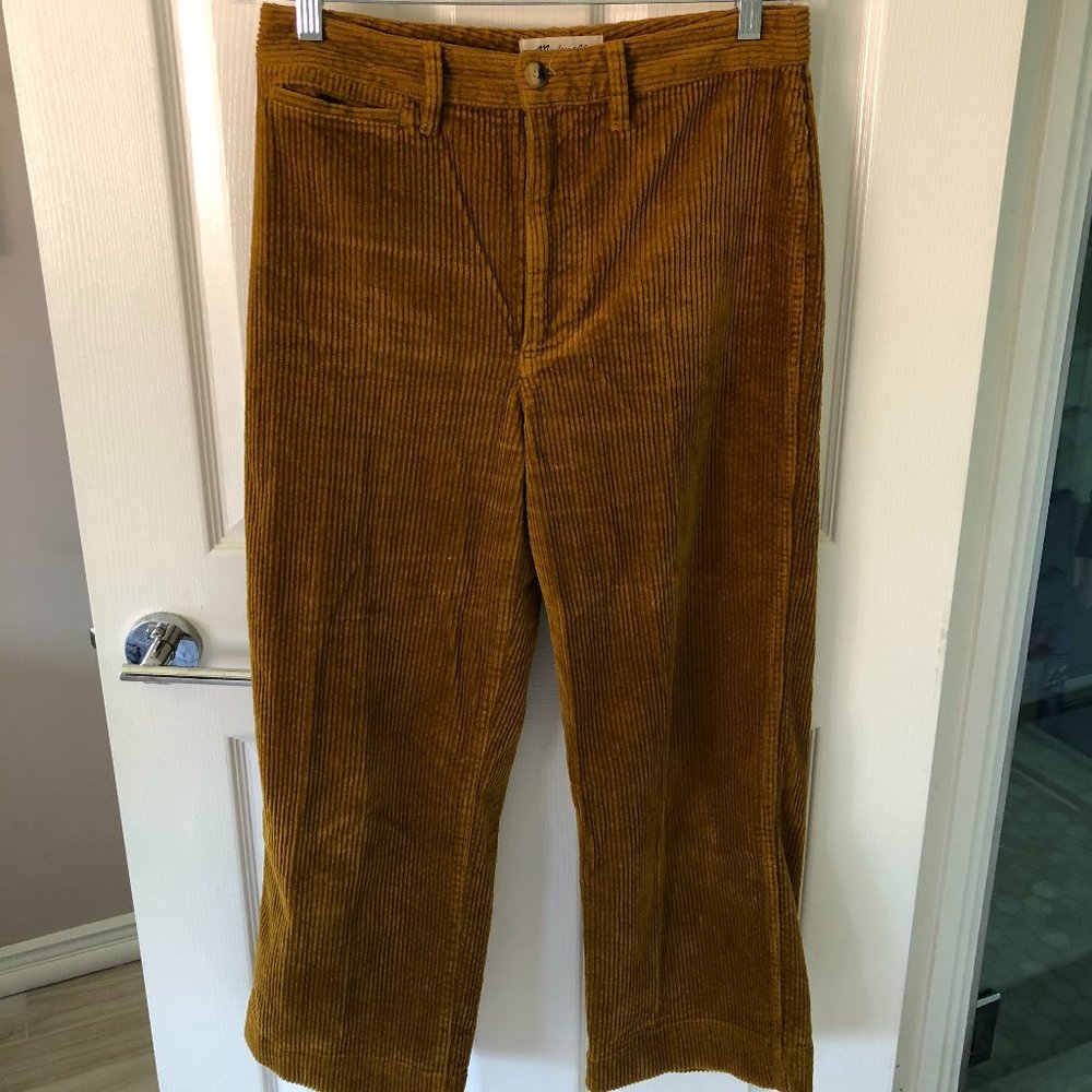 Madewell Wide-Leg Cropped Pants
